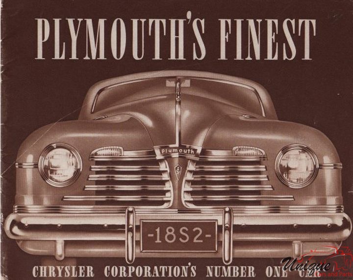 1942 Plymouth Brochure